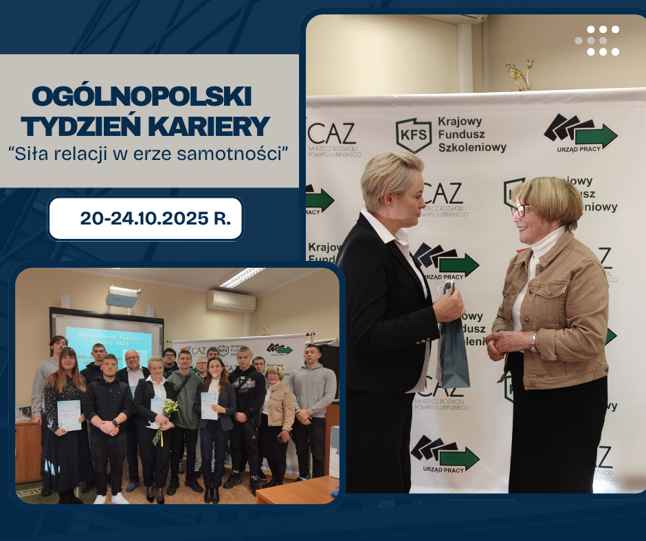 Zdjęcie artykułu Ogólnopolski Tydzień Kariery "Siła relacji w erze samotności" PODSUMOWANIE