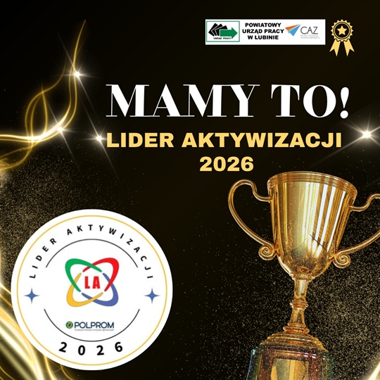 Obrazek dla: Zdobyliśmy tytuł „Lider Aktywizacji 2026”