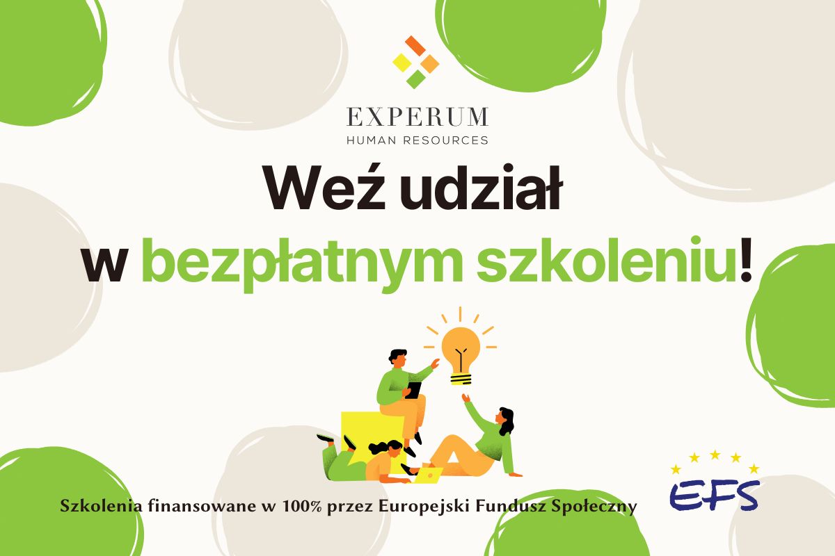 Obrazek dla: Bezpłatne szkolenia ogranizowane przez Experum HR